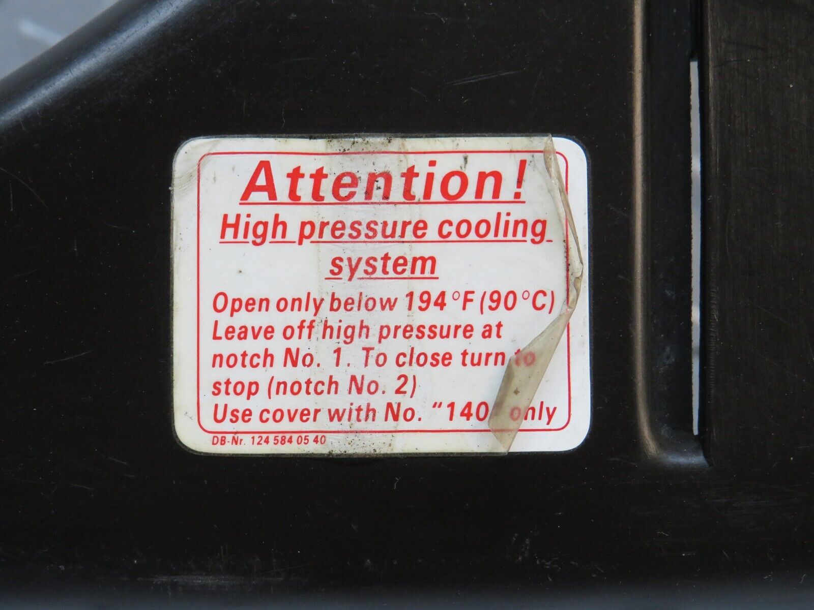 38370 Mercedes-Benz R129 280SL Coupe Engine Bay Cover Right Side 1298201878