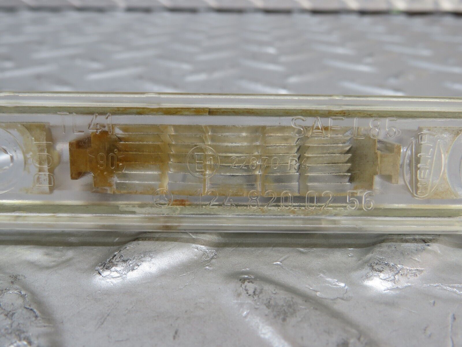 25353 Mercedes-Benz W201 190D number Plate Lights Pair 1248200256