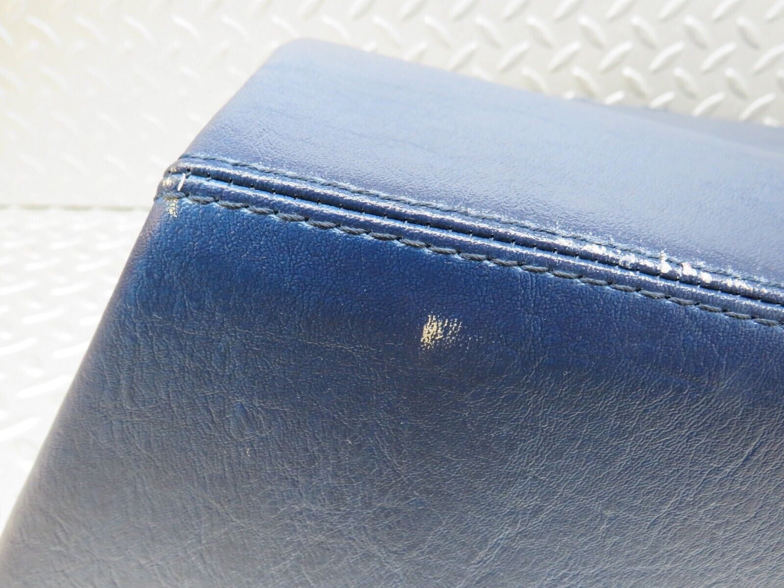 36834 Mercedes-Benz R129 300SL-24 Front Left Seat Back Cover Blue 1299140123