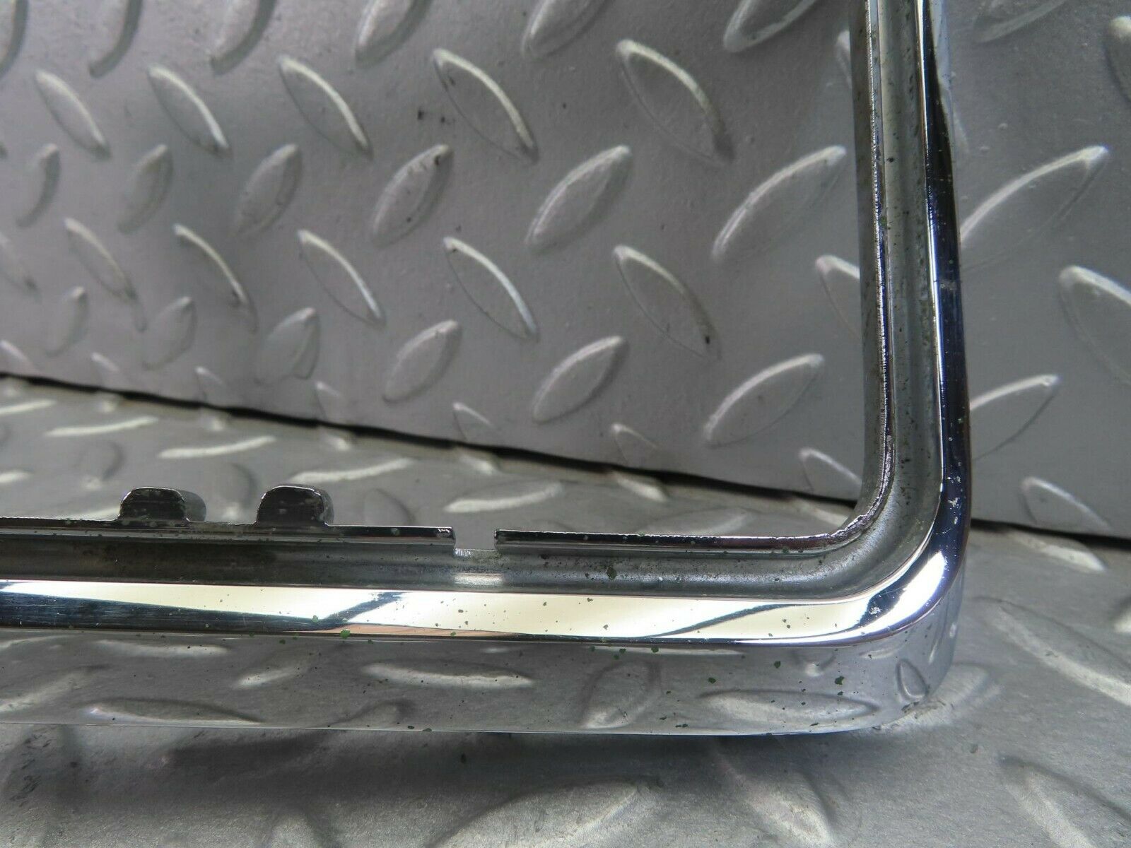 8484 Mercedes-Benz W115 Tail Light Chrome Frame Left 1158260159