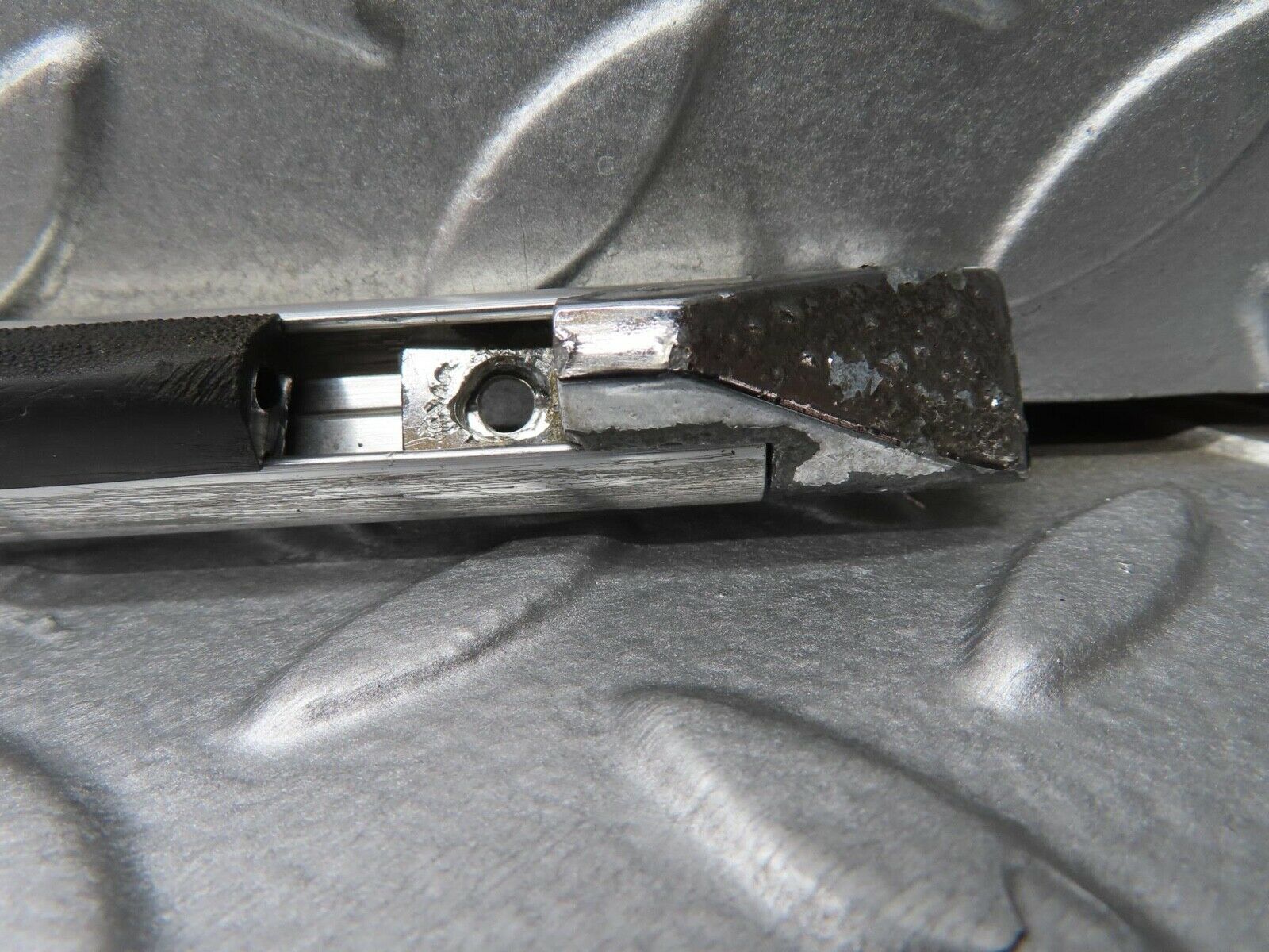 12947 Mercedes-Benz W111 220SE Rear Left Centre Fender Wing Moulding Trim