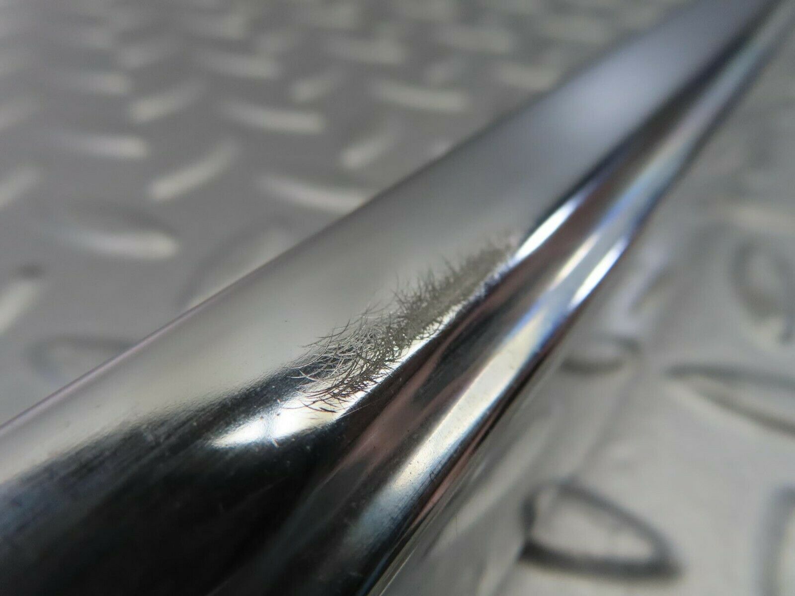 10300 Mercedes-Benz W115 Rear Left Door Chrome Moulding Trim