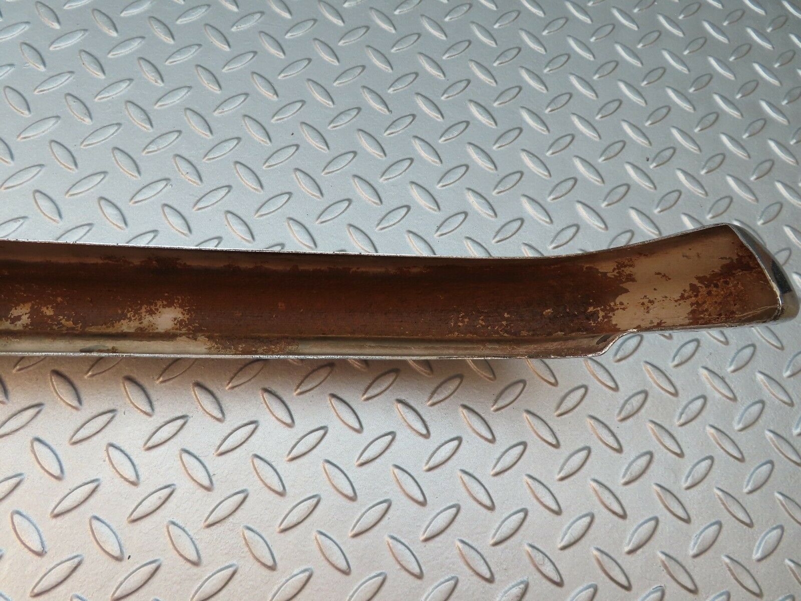 3475 Mercedes-Benz W108 280SE Rear Left Upper Bumper Chrome