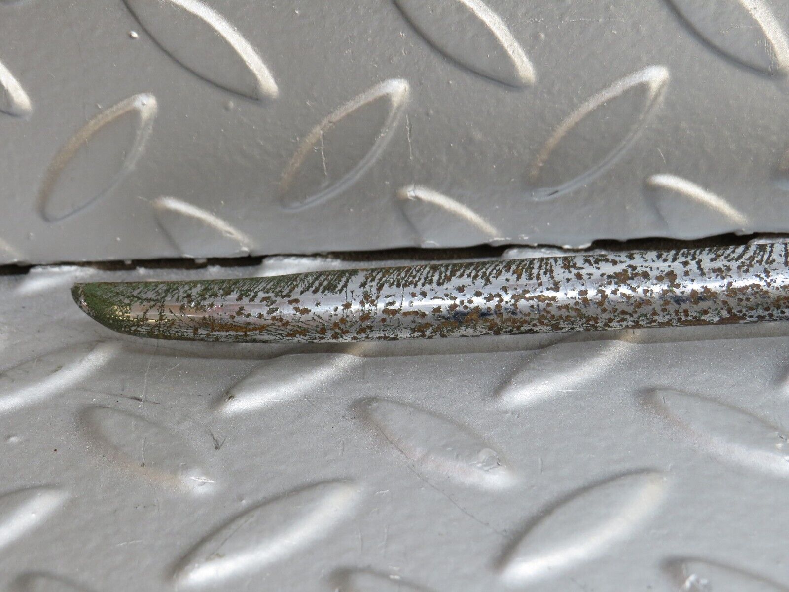 40489 Mercedes-Benz W110 230 Roof Chrome Trim Left Side