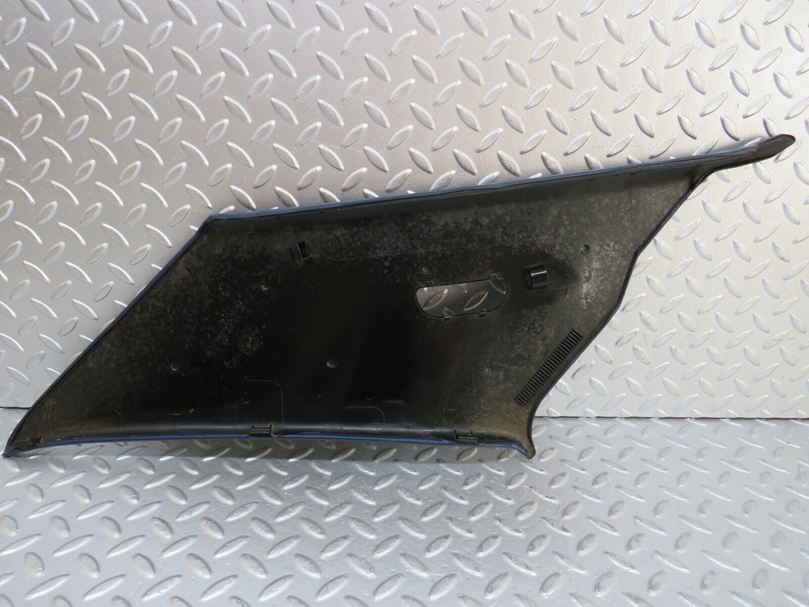 26773 Mercedes-Benz W123 240D C Pillar Cover Panel Left Side Blue 1236900325