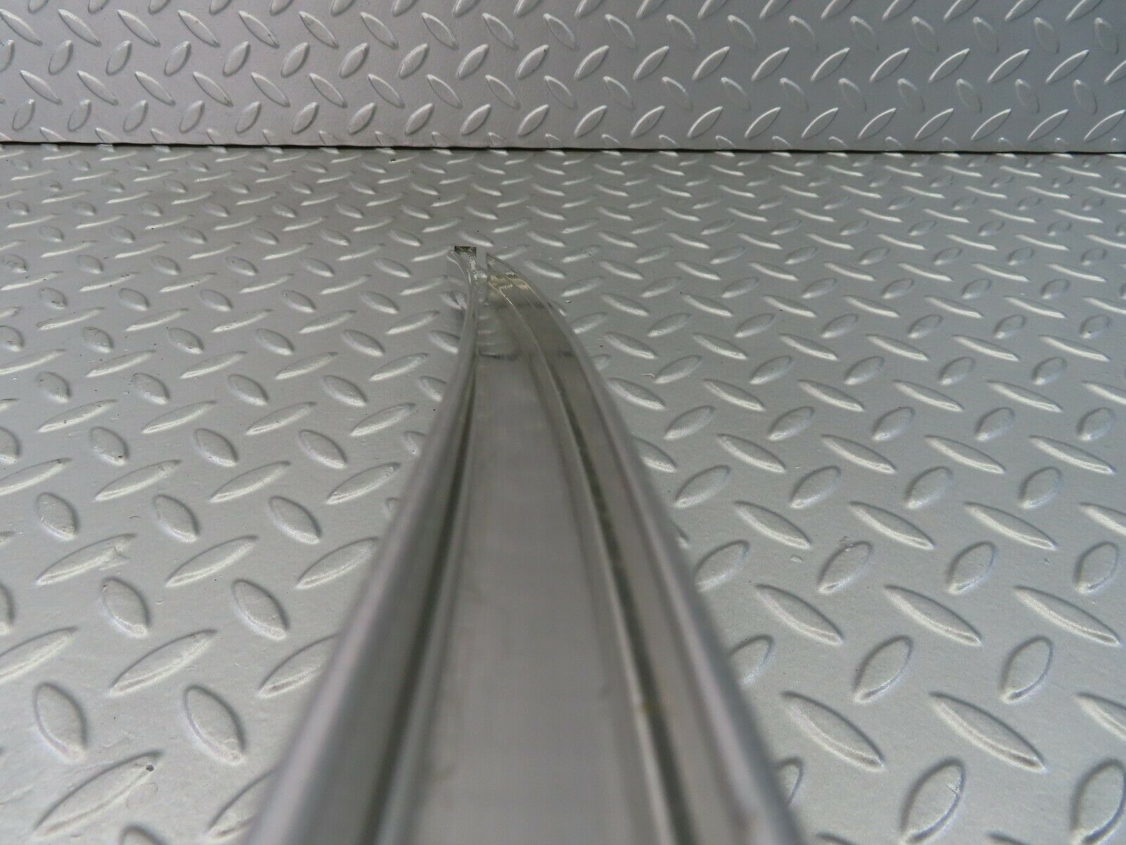 7281 Mercedes-Benz W116 450SE Rear Left Chrome Window Channel