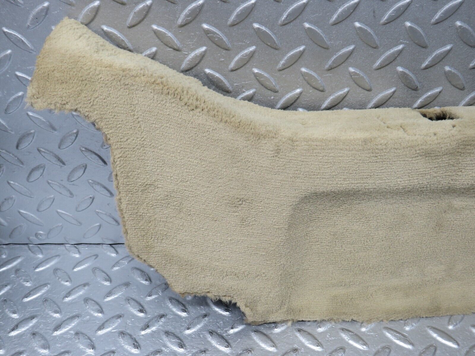 38381 Mercedes-Benz R129 280SL Coupe Rear Floor Cross Member Mat Carpet Beige