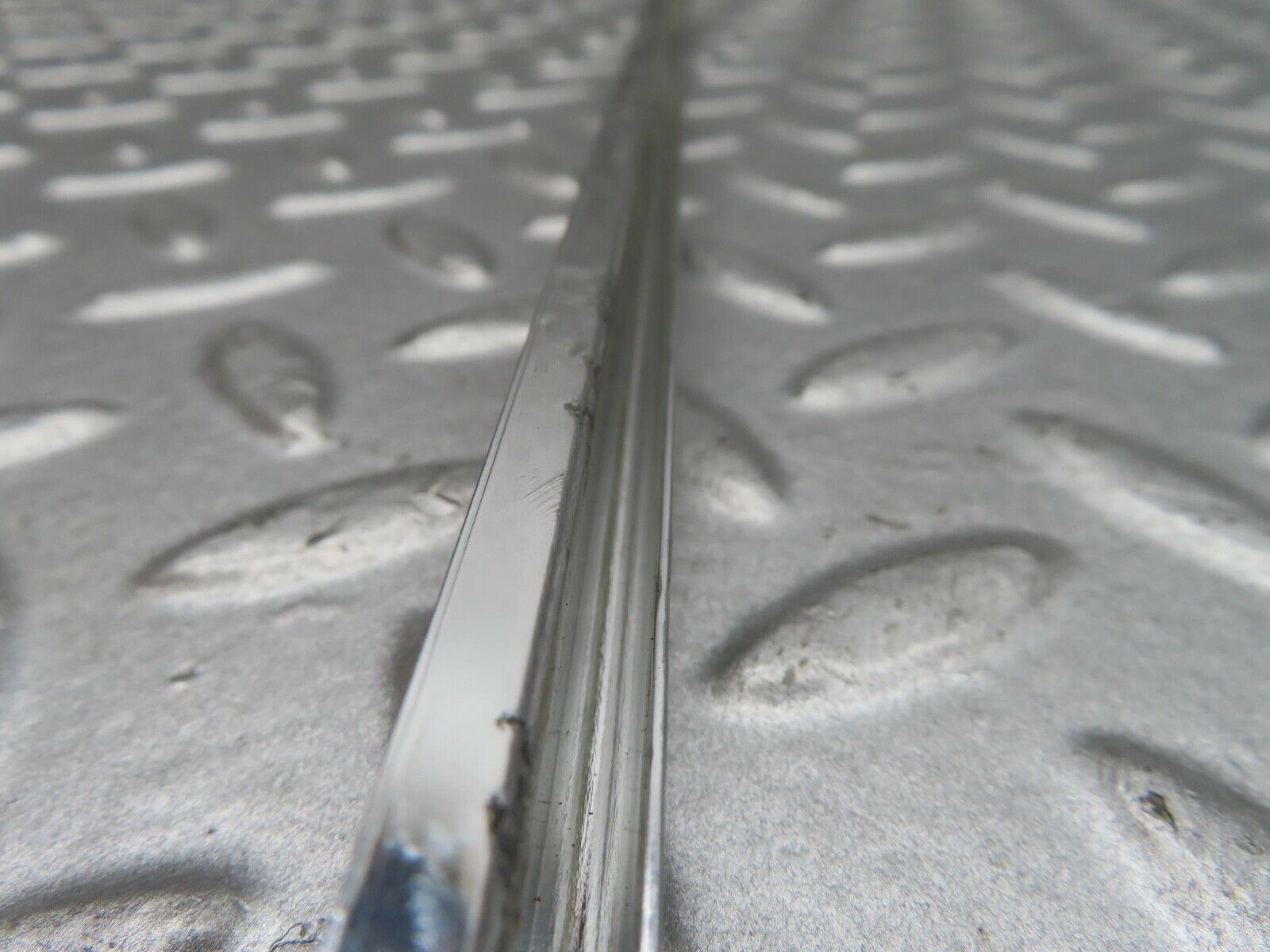 13309 Mercedes-Benz W111 220S Rear Left Door Window Chrome Frame