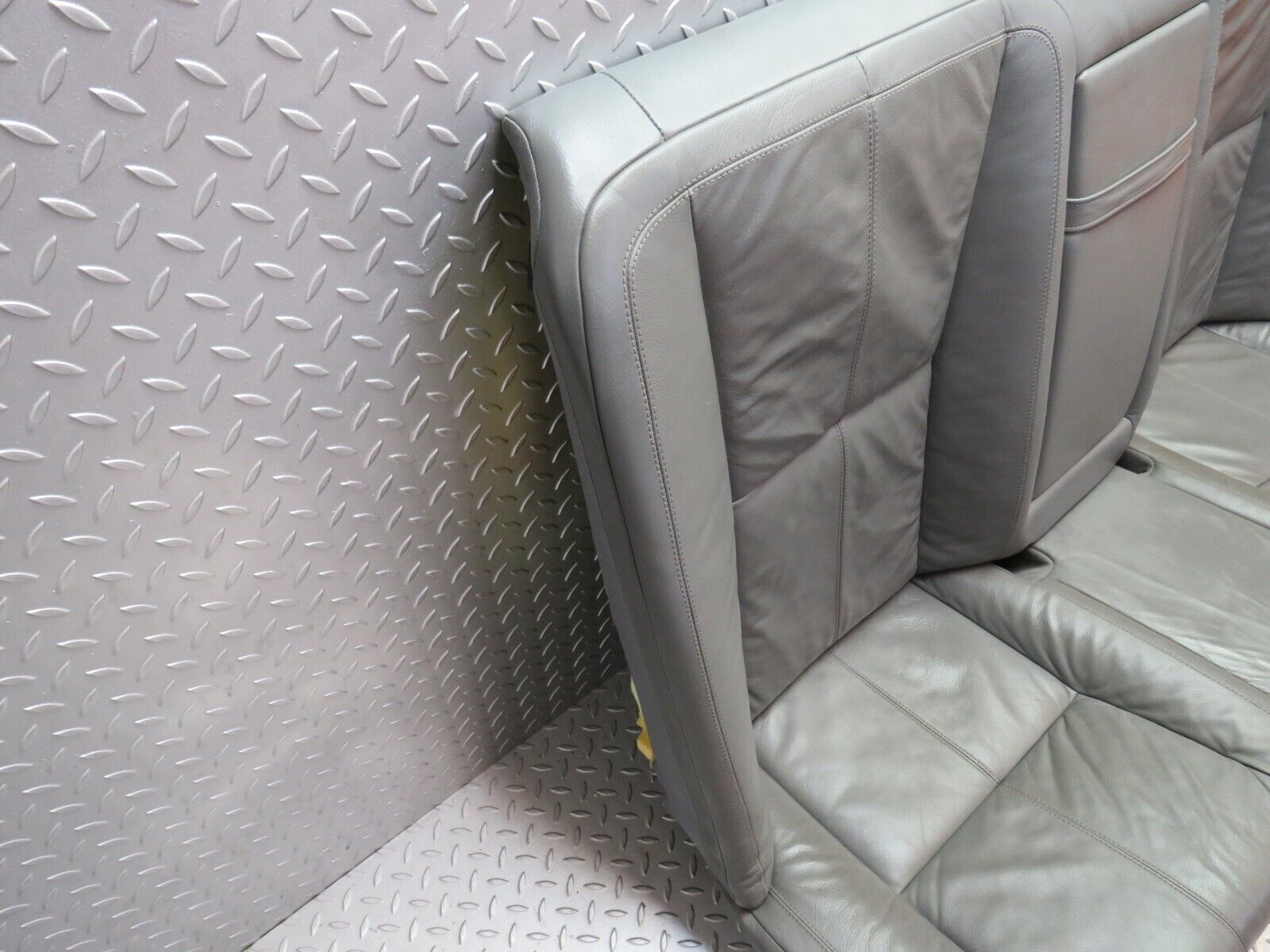 35282 Mercedes-Benz W221 Rear Seat Leather Grey 2219200050 2219200016