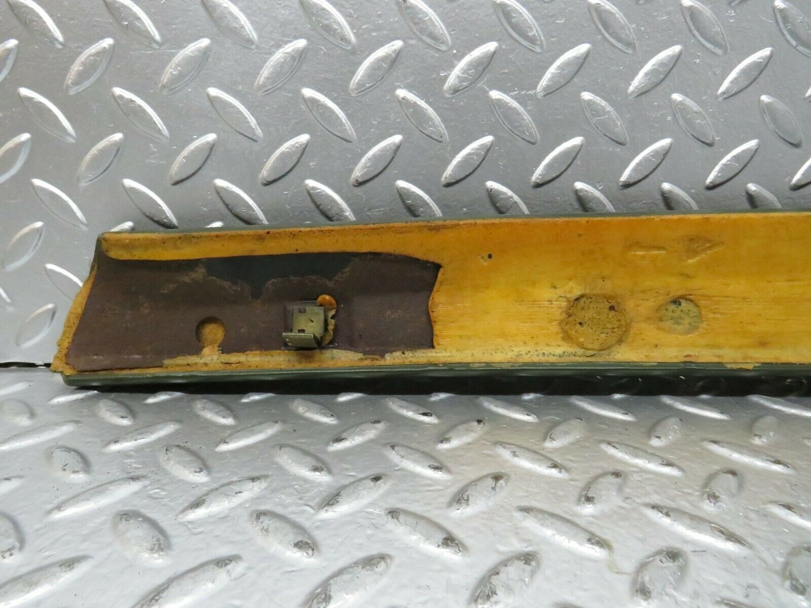 23703 Mercedes-Benz W123 A Pillar Cover Trim Right Side Green