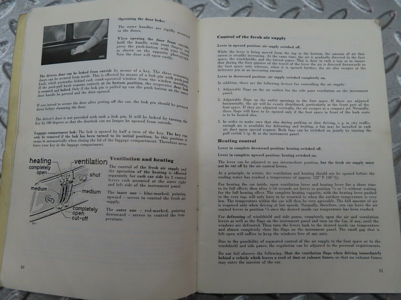 20498 Mercedes-Benz 180a Instruction Manual