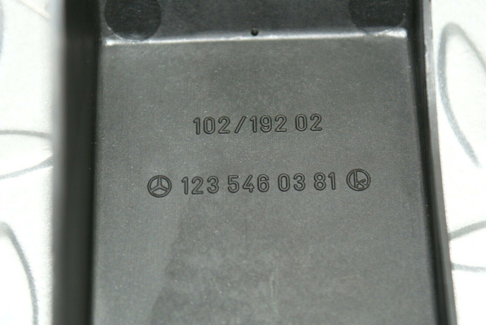 2793 Mercedes-Benz C123 280CE Coupe Under Dashboard Cover 1235460381