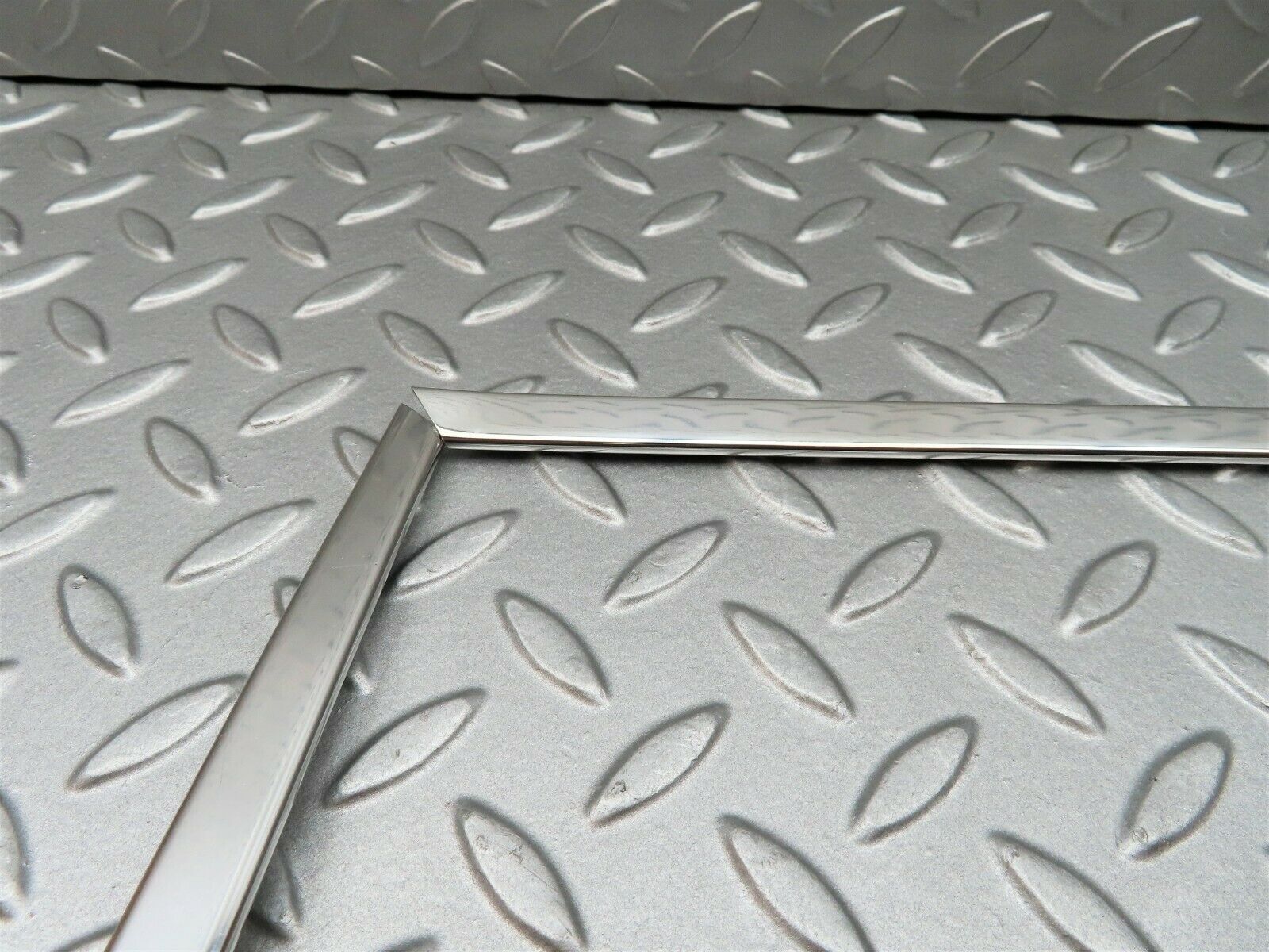 3737 Mercedes-Benz S123 200T Wagon Door Chrome Window Frame Rear Right