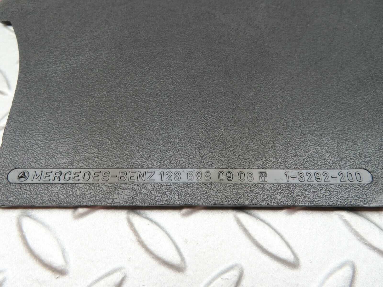 3760 Mercedes-Benz S123 200T Wagon Kick Panel Trim Left Black 1236880906