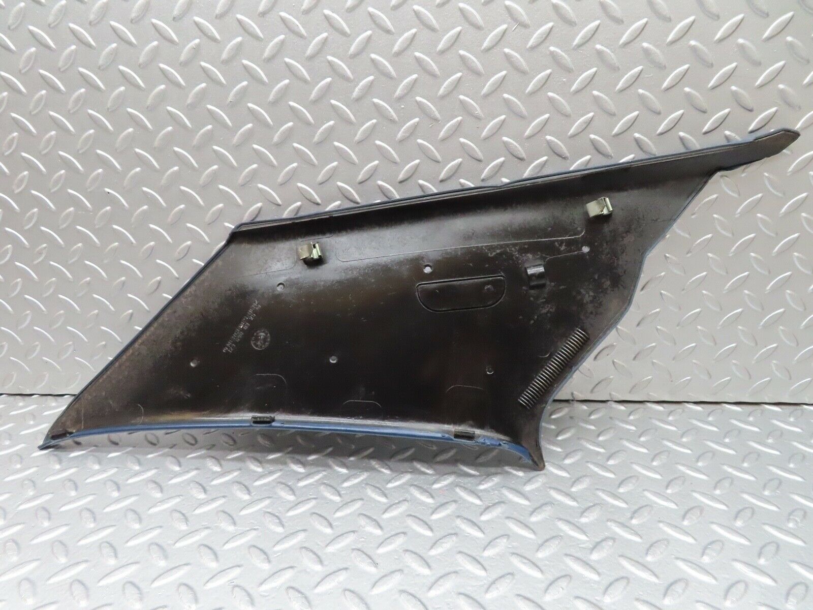 17935 Mercedes-Benz W123 200 C Pillar Cover Panel Left Side Blue 1236900325