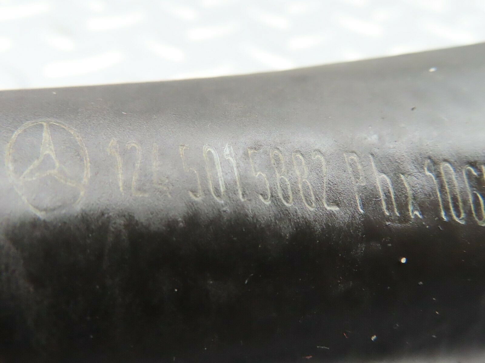 6571 Mercedes-Benz S124 E220 Wagon Radiator Hose 1245015882