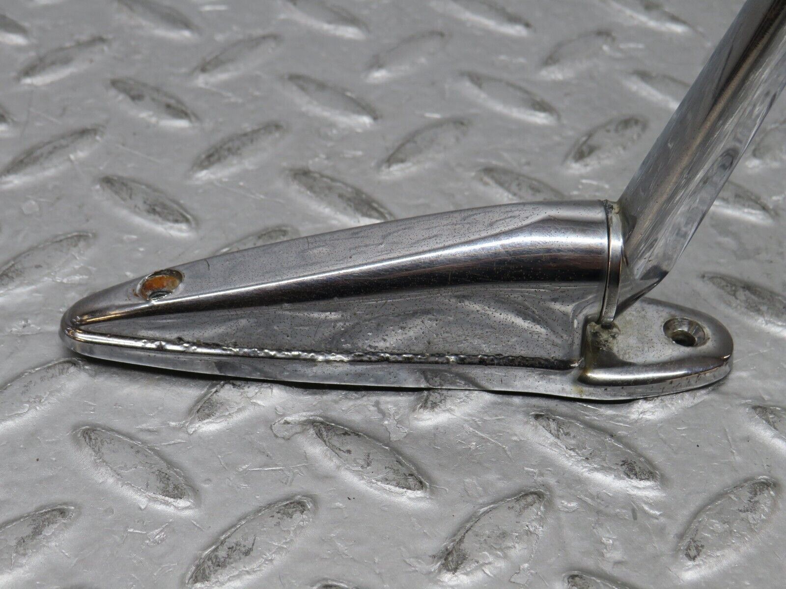 37325 Mercedes-Benz W109 300SEL Chrome Fender Wing Mirror Holder Left Side