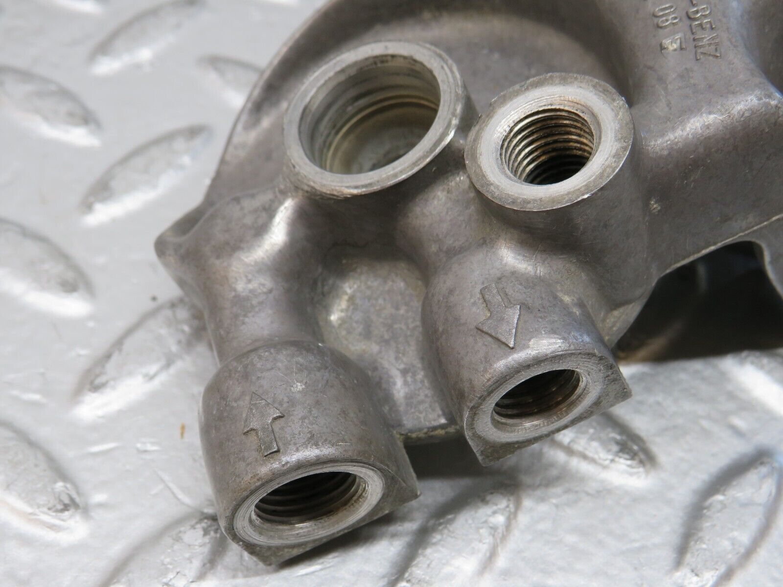 26816 Mercedes-Benz W123 240D Fuel Filter Housing Mount 6150920208