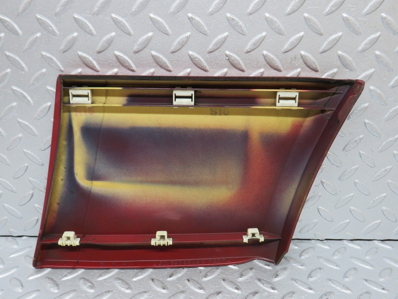 38693 Mercedes-Benz W201 190E 2.6L Front Left Fender Wing Moulding Trim 2016905340