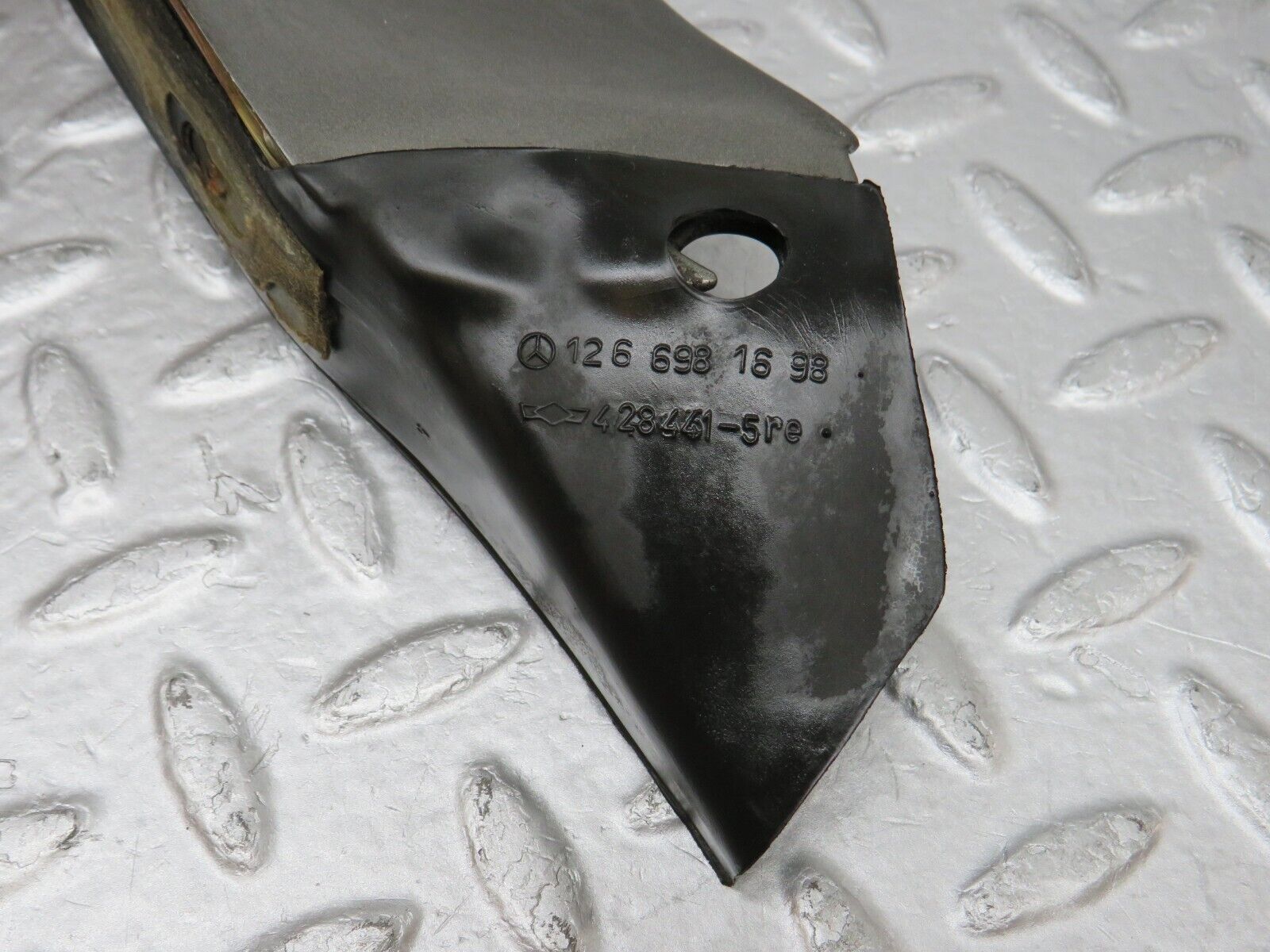 36057 Mercedes-Benz W126 420SE A Pillar Exterior Trim Right Side 1266981698