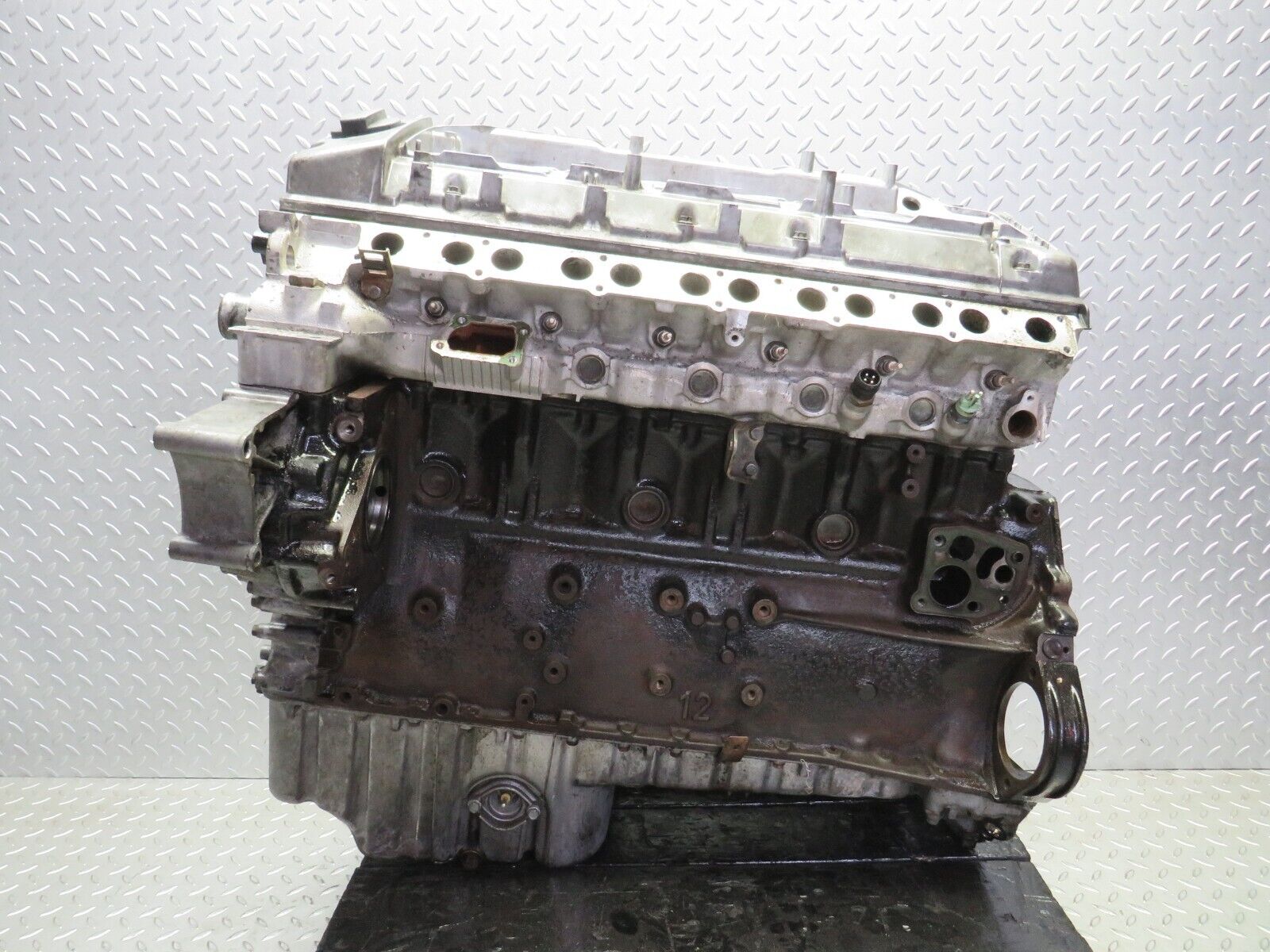 27846 Mercedes-Benz S124 300TE Complete Engine OM606.910 1022019955 6060111201