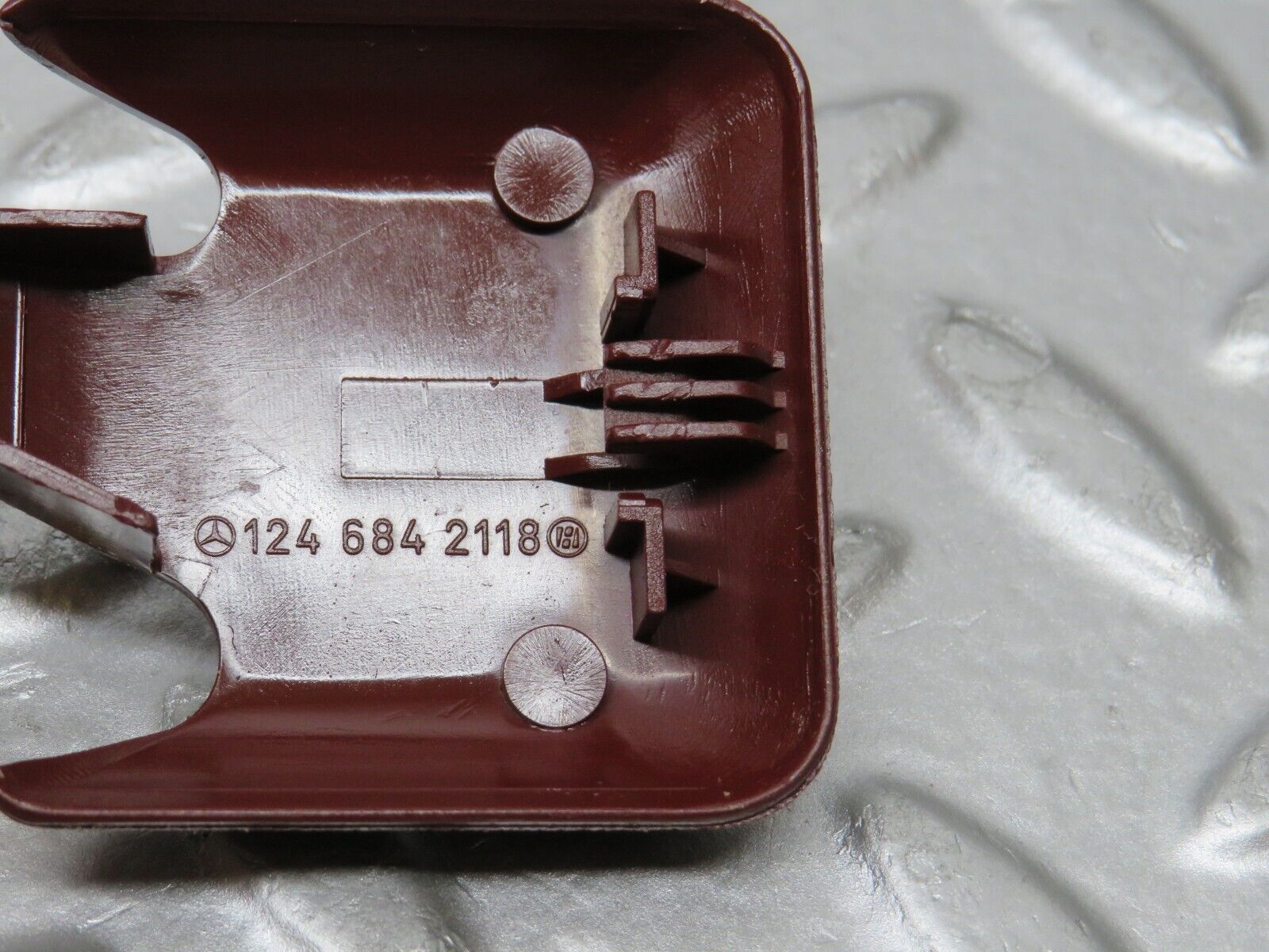 31898 Mercedes-Benz W124 Front Seat Rail Trim Cover 1246842118