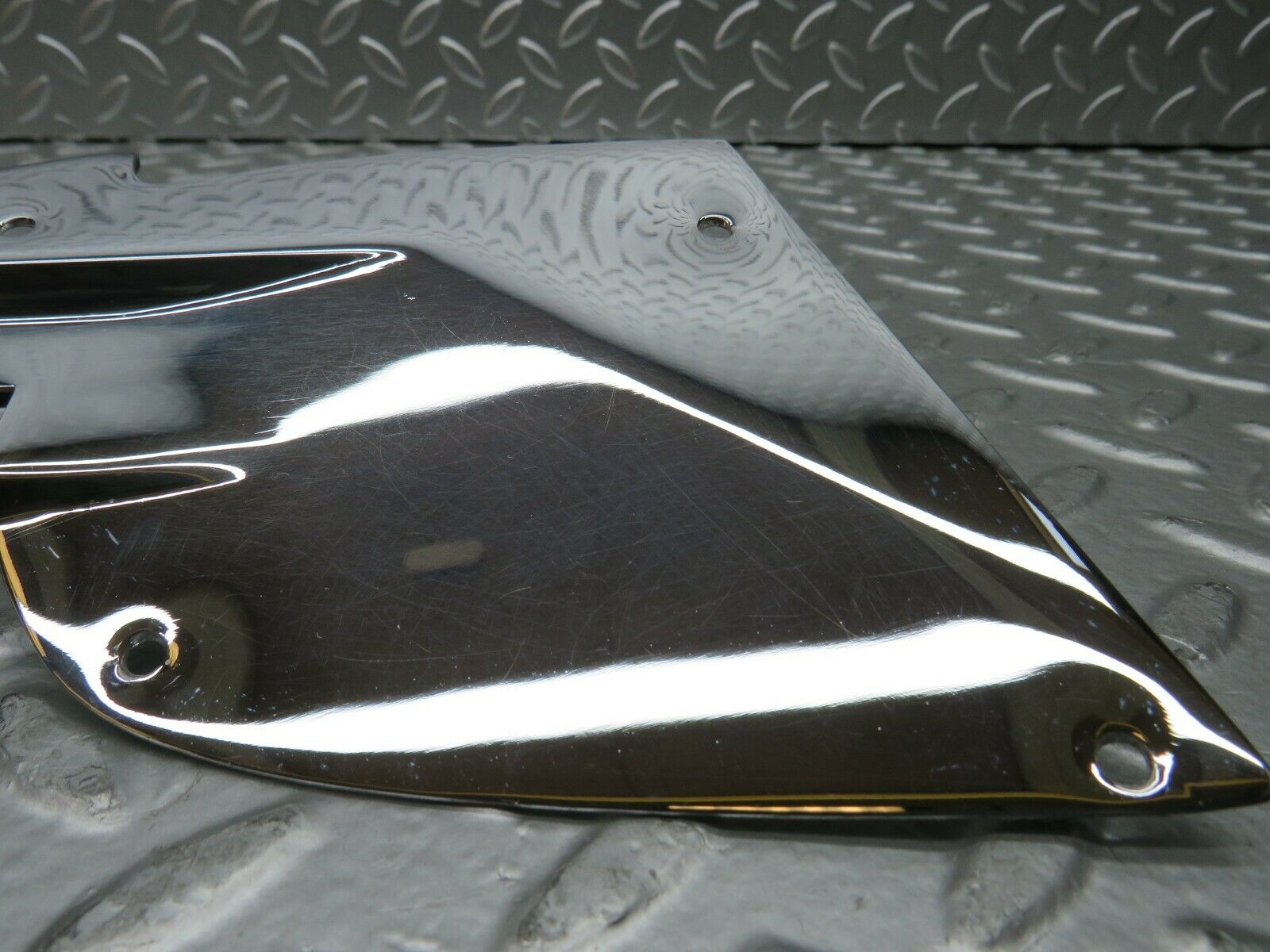 22745 Mercedes-Benz C107 450SLC Coupe B Pillar Chrome Cover Plate Right Side