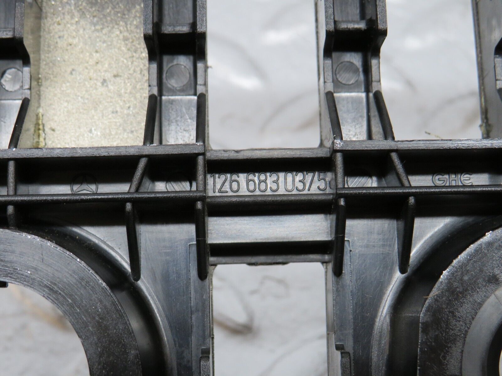 36001 Mercedes-Benz W126 420SE Heater Control Panel Wood Trim 1266830375