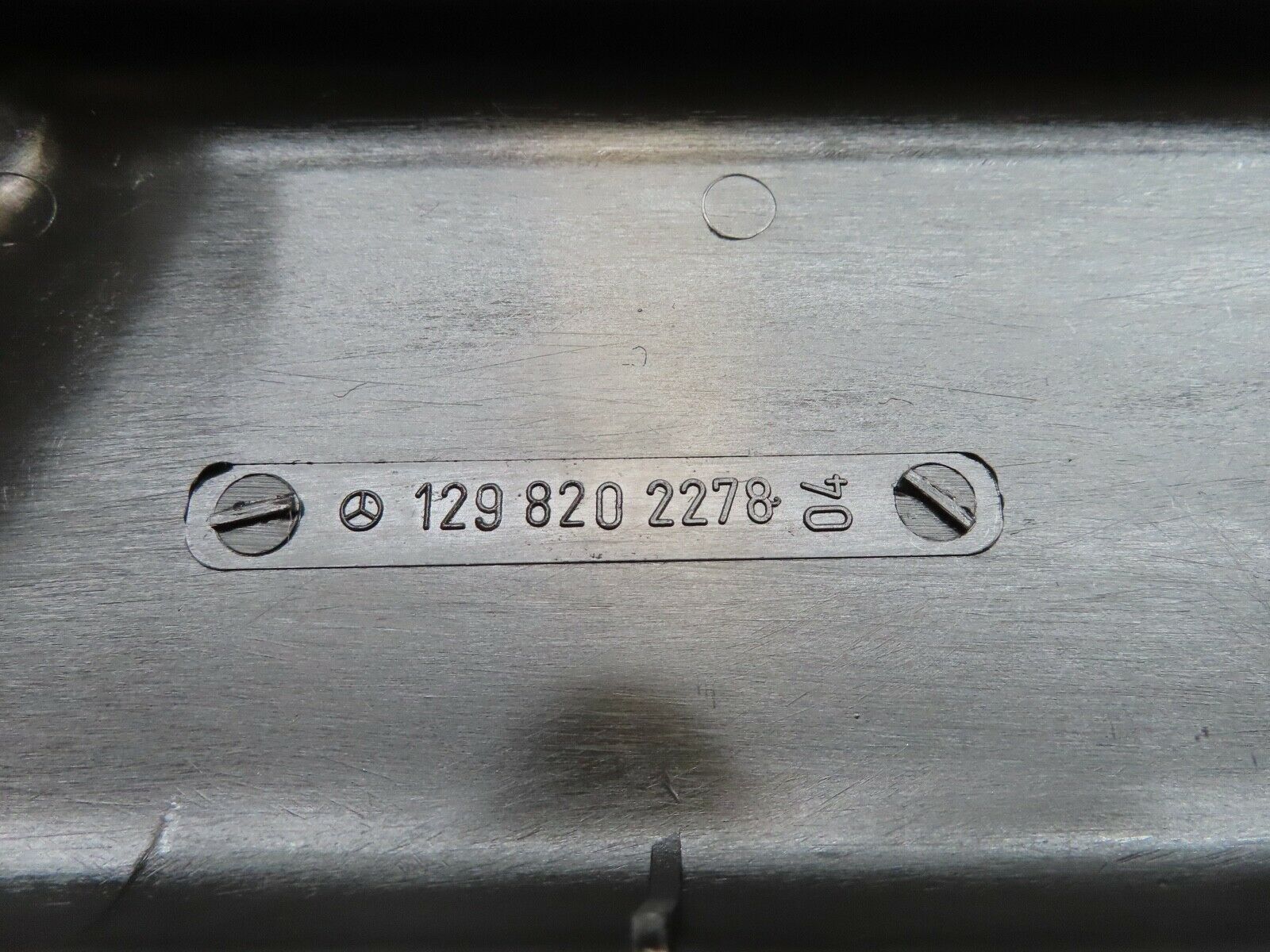 17102 Mercedes-Benz R129 300SL Coupe Engine Bay Cover Right Side 1298202278