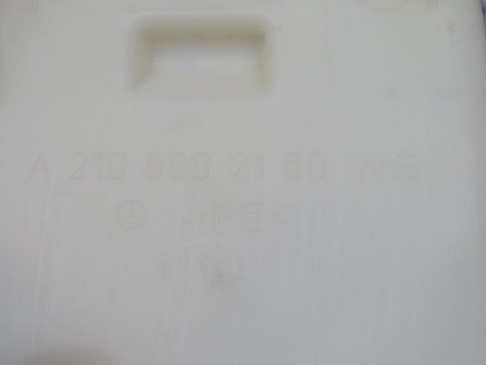 34713 Mercedes-Benz W210 320E Headlight Washer Fluid Tank 2108602160