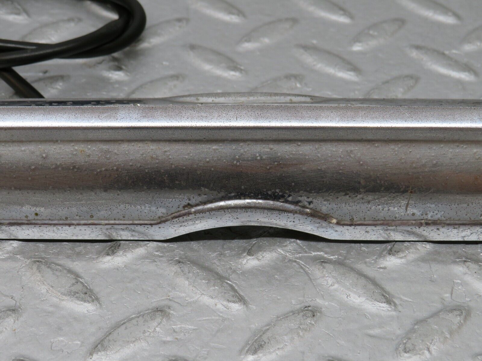 35829 Mercedes-Benz W108 number Plate Light Trunk Lid Chrome