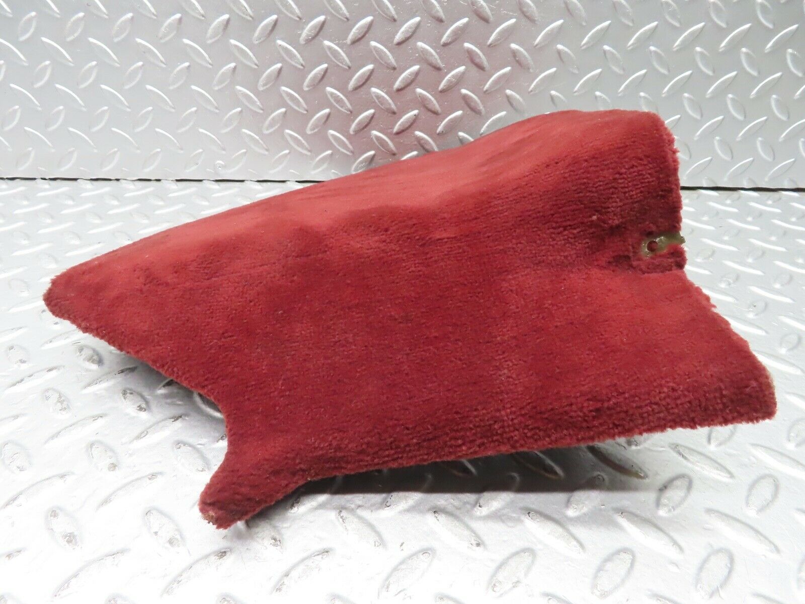 21502 Mercedes-Benz W126 300SE Front Right Kick Panel Burgundy Red 1266880406