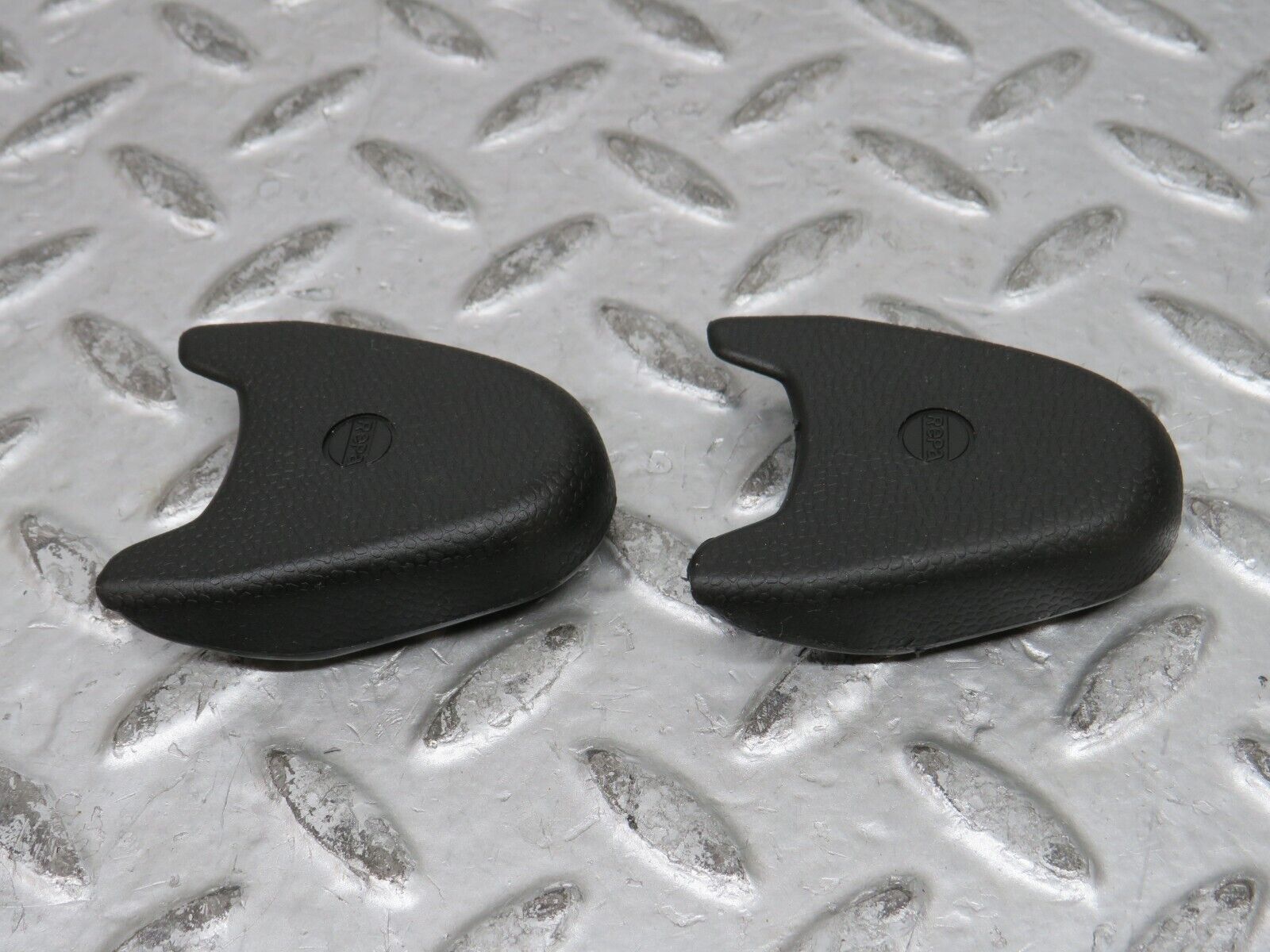 28494 Mercedes-Benz S123 240D Wagon Seat Belt Plastic Cap Pair 0008680430