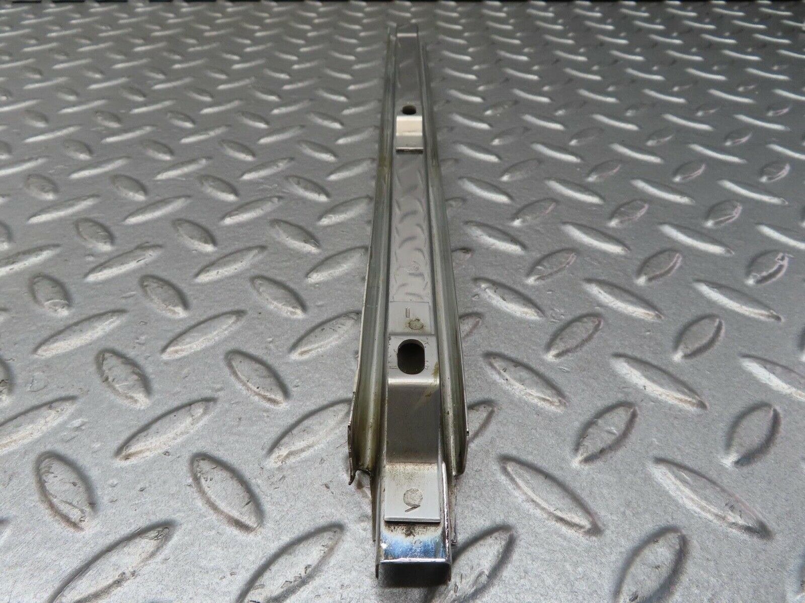 13190 Mercedes-Benz W111 220S Rear Right Door Front Chrome Window Channel