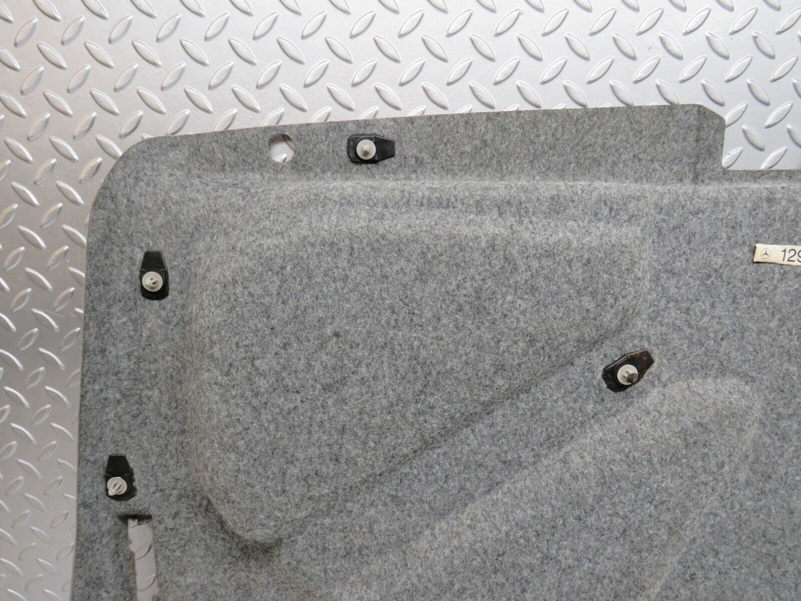 39367 Mercedes-Benz R129 320SL Coupe Interior Boot Lid Cover Panel Grey 1296901341