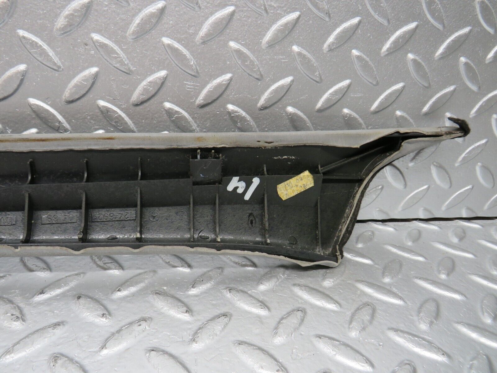 31292 Mercedes-Benz S124 220TE Wagon A Pillar Cover Right Side Grey 1246920489