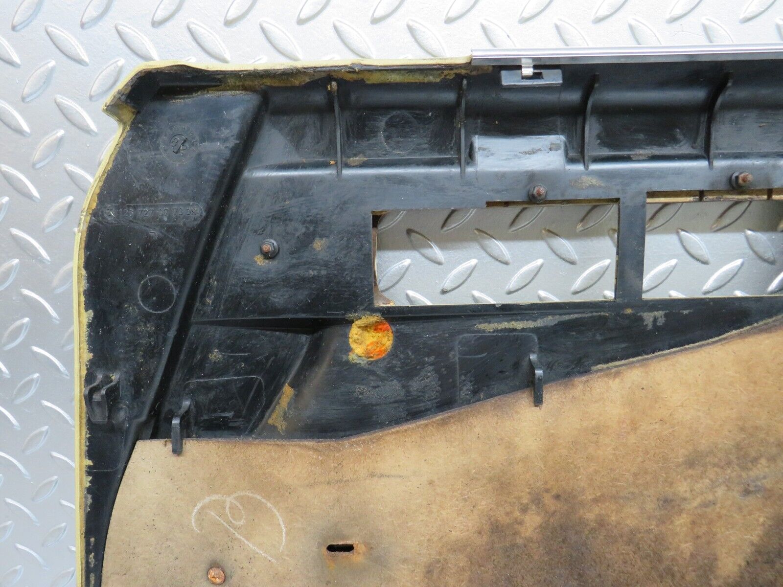 34393 Mercedes-Benz C126 380SEC Coupe Left Door Card 1267270770