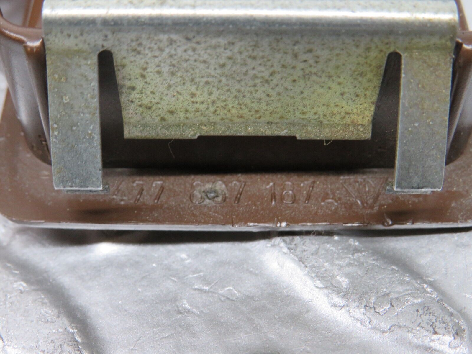 29985 Porsche 924 Double Electric Window Switch Surround Brown 477867187