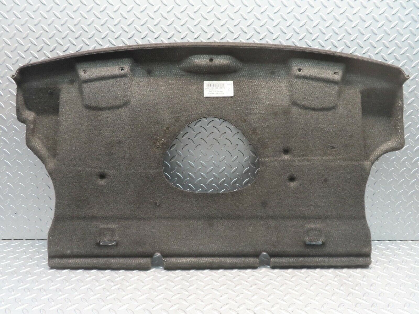 11329 Mercedes-Benz W221 S320 Boot Upper Carpet Panel 2216930091