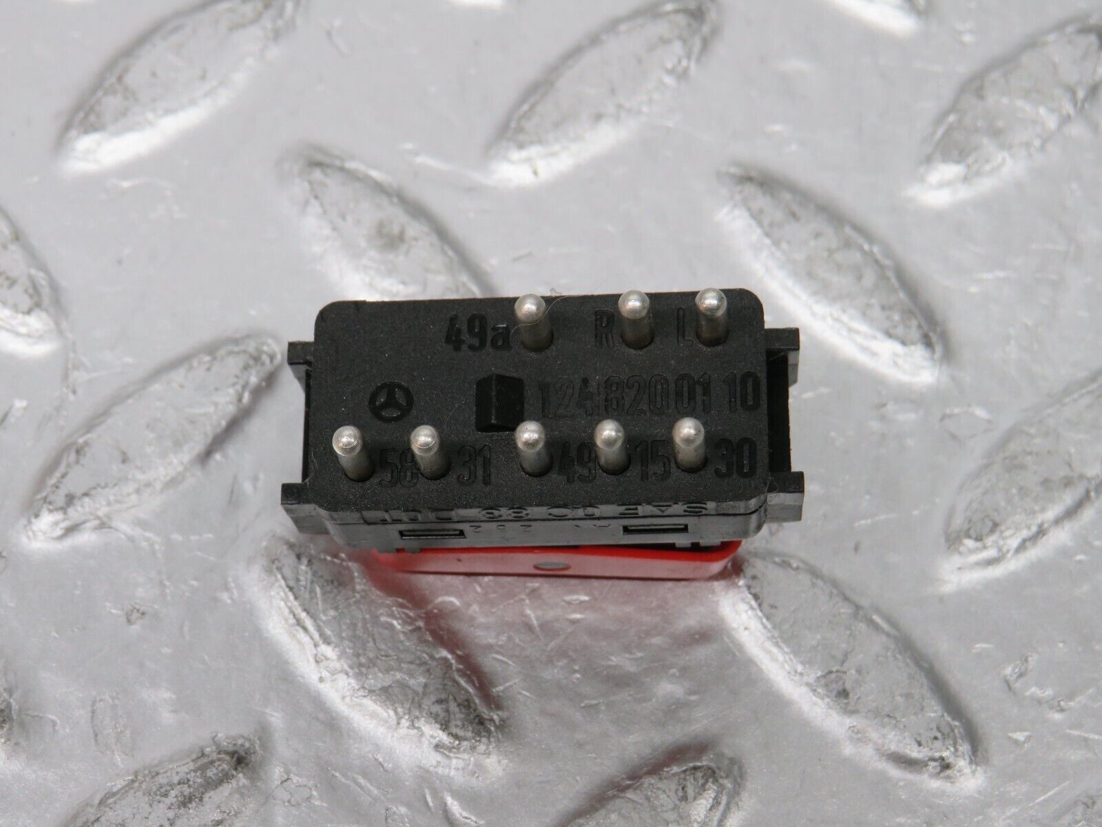 30514 Mercedes-Benz W124 230E Hazard Warning Light Switch 1248200110