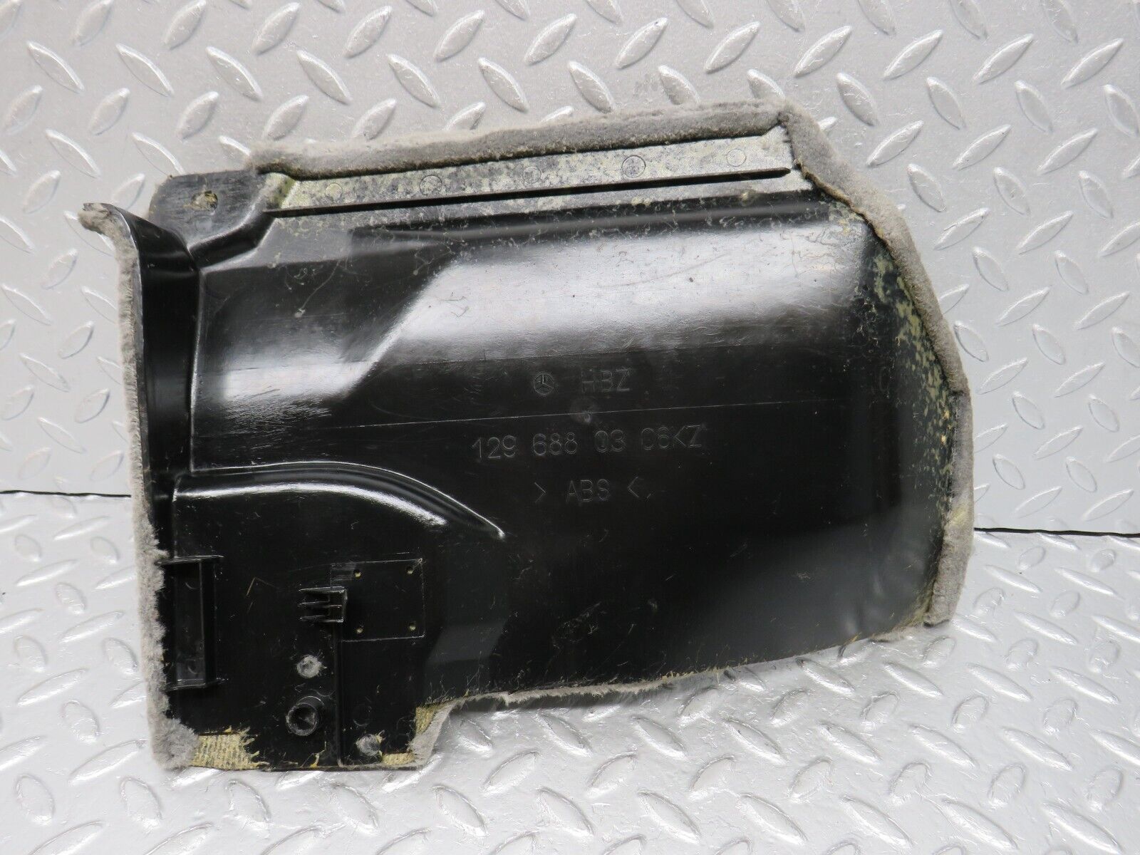 39373 Mercedes-Benz R129 320SL Coupe Kick Panel Left Side Grey 1296880306