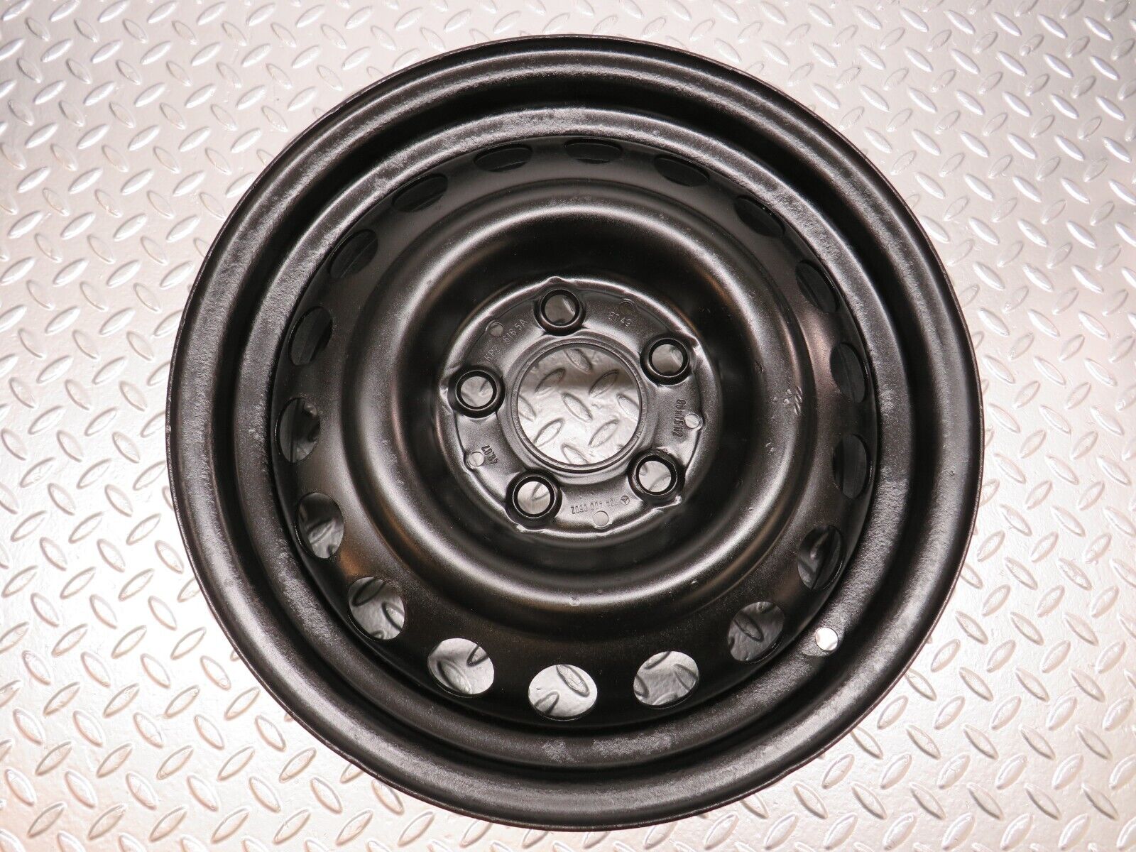 25441 Mercedes-Benz Steel Wheel Set of 4 6Jx15H2 ET49 5x112 1244000602