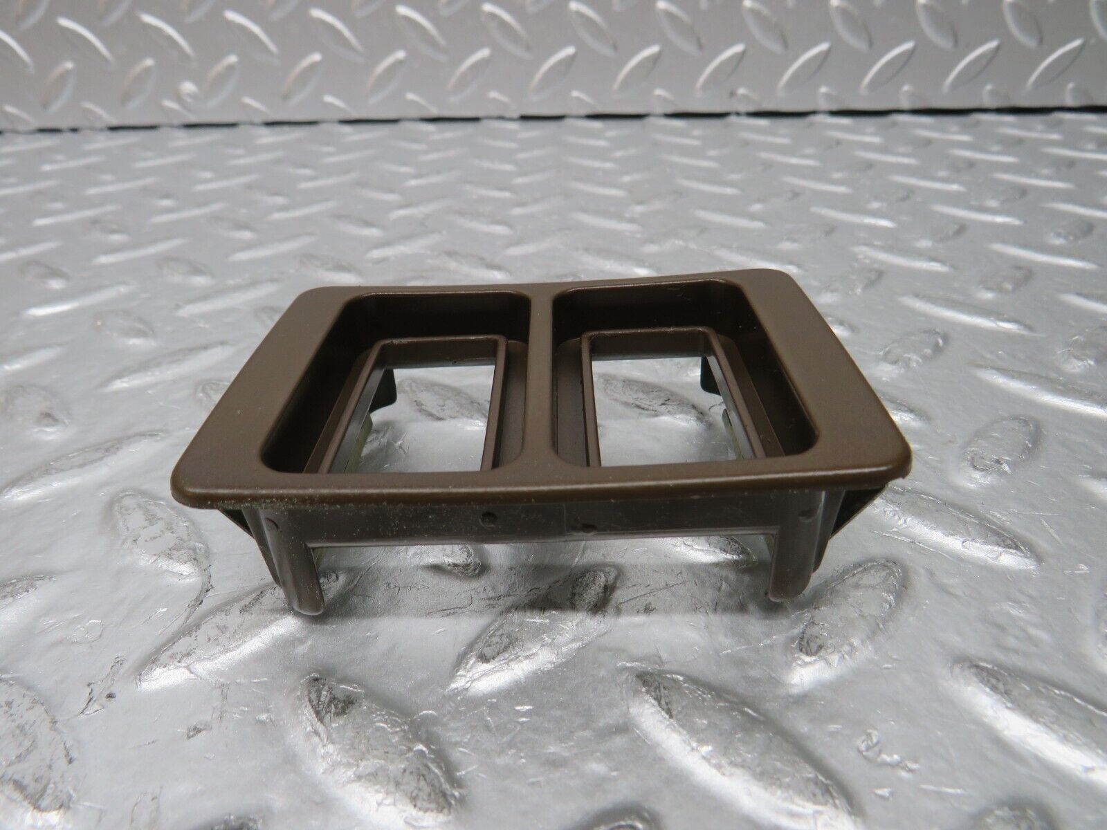 29985 Porsche 924 Double Electric Window Switch Surround Brown 477867187