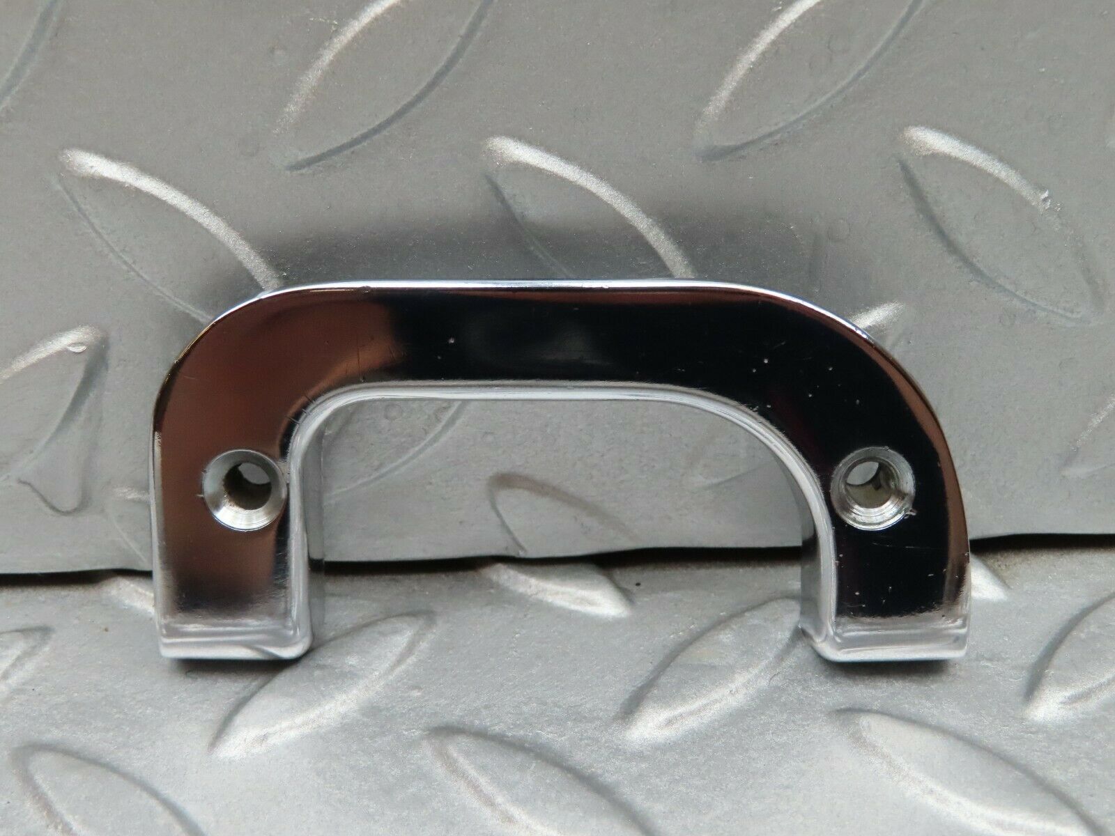 4529 Mercedes-Benz W123 230E Right Interior Chrome Door Latch Trim 1237230224