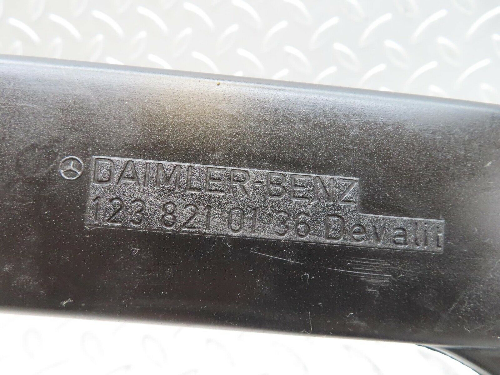 15822 Mercedes-Benz W123 280E Cable Channel Cover Rear Left 1238210136