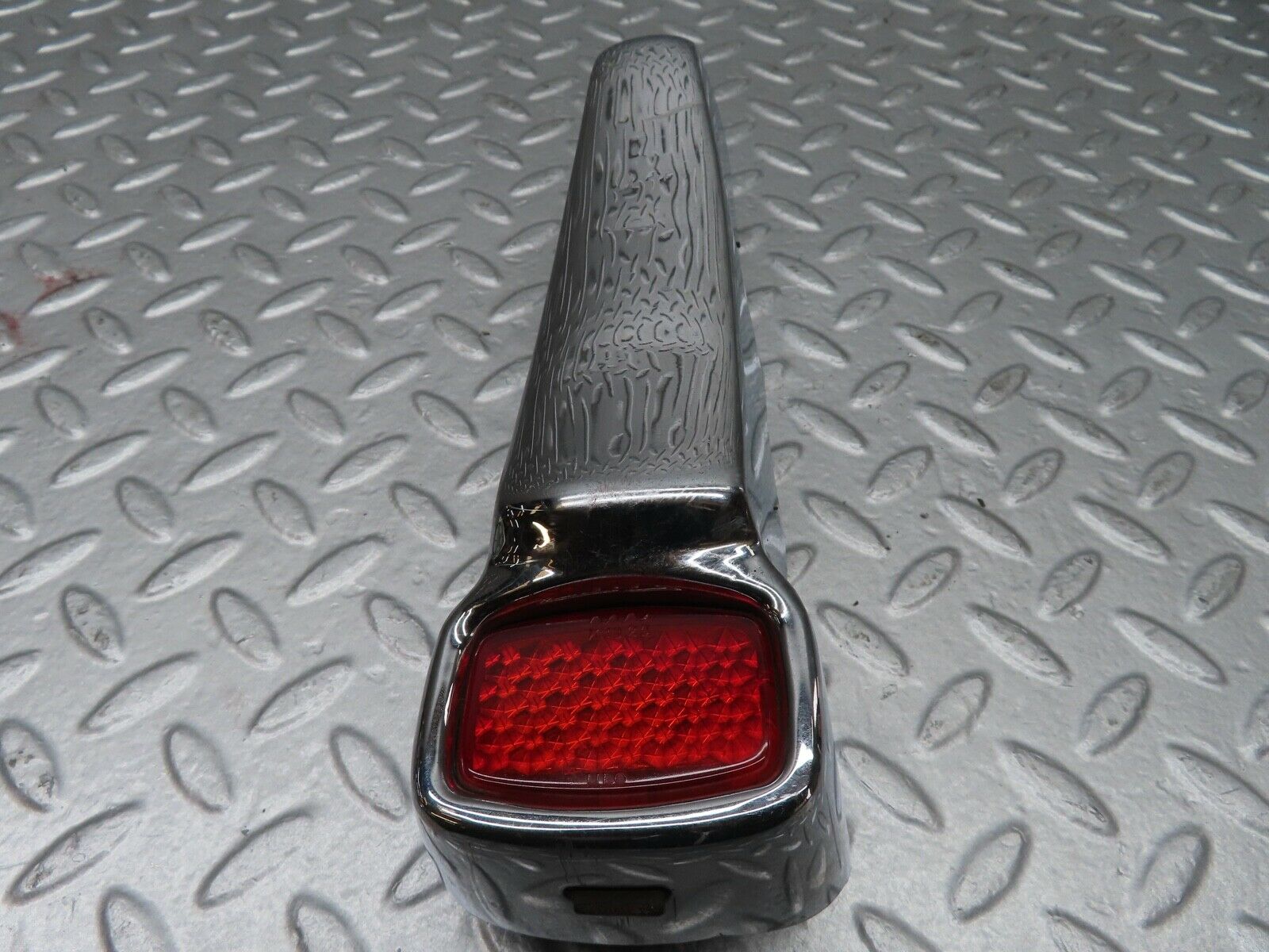 19795 Mercedes-Benz W121 190b Ponton Rear Bumper Chrome Overriders Pair