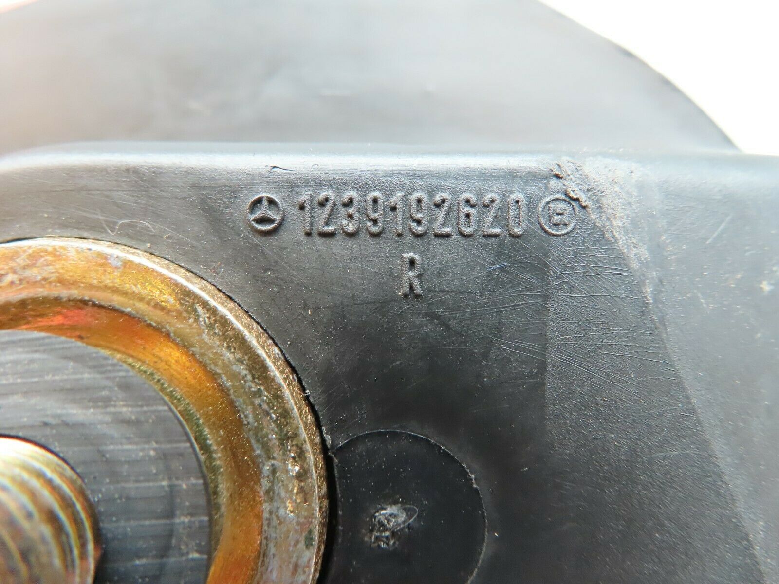 3783 Mercedes-Benz S123 200T Wagon Right Seat Belt Runner 1239192620