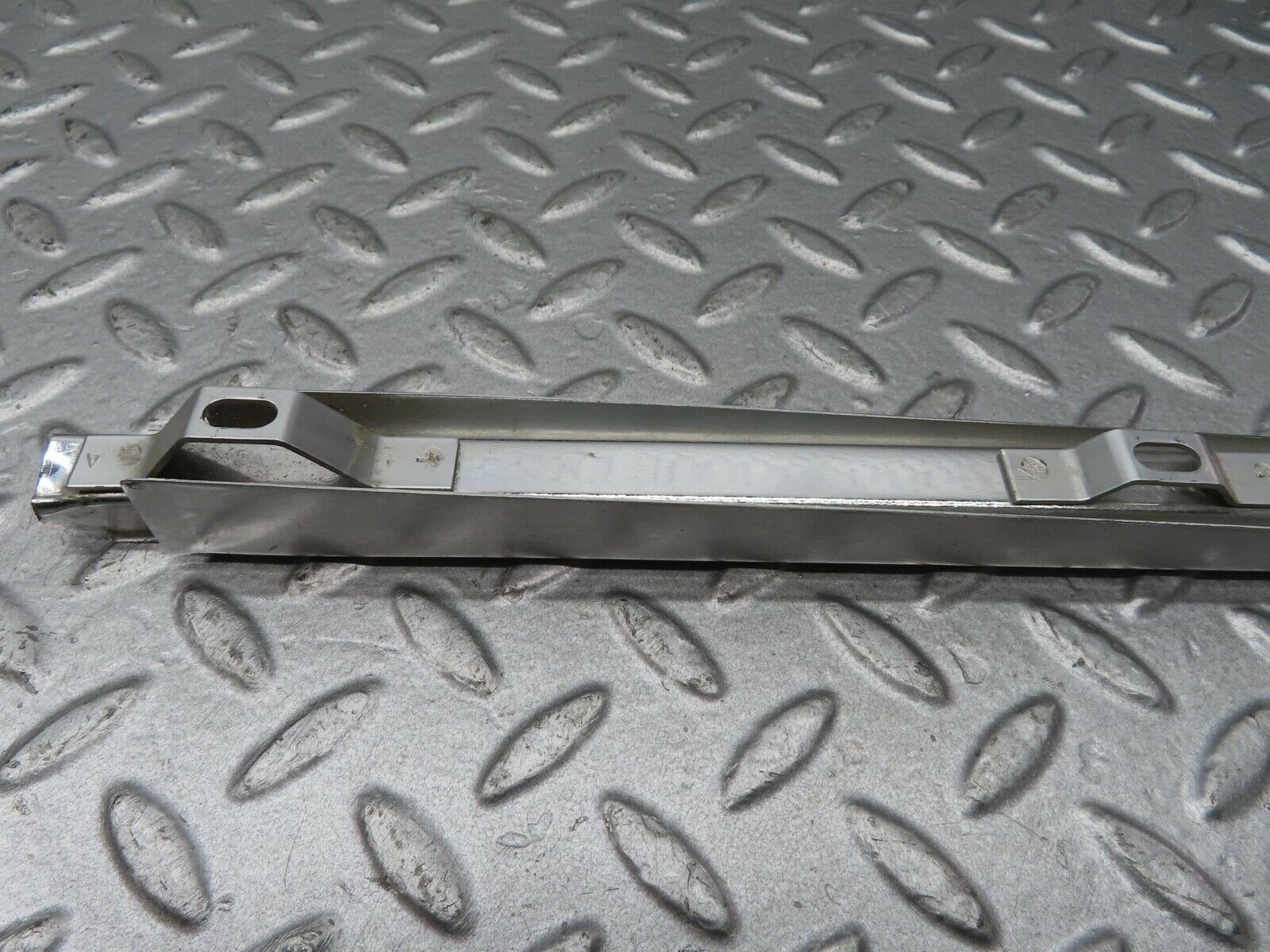 13193 Mercedes-Benz W111 220S Rear Left Door Front Chrome Window Channel