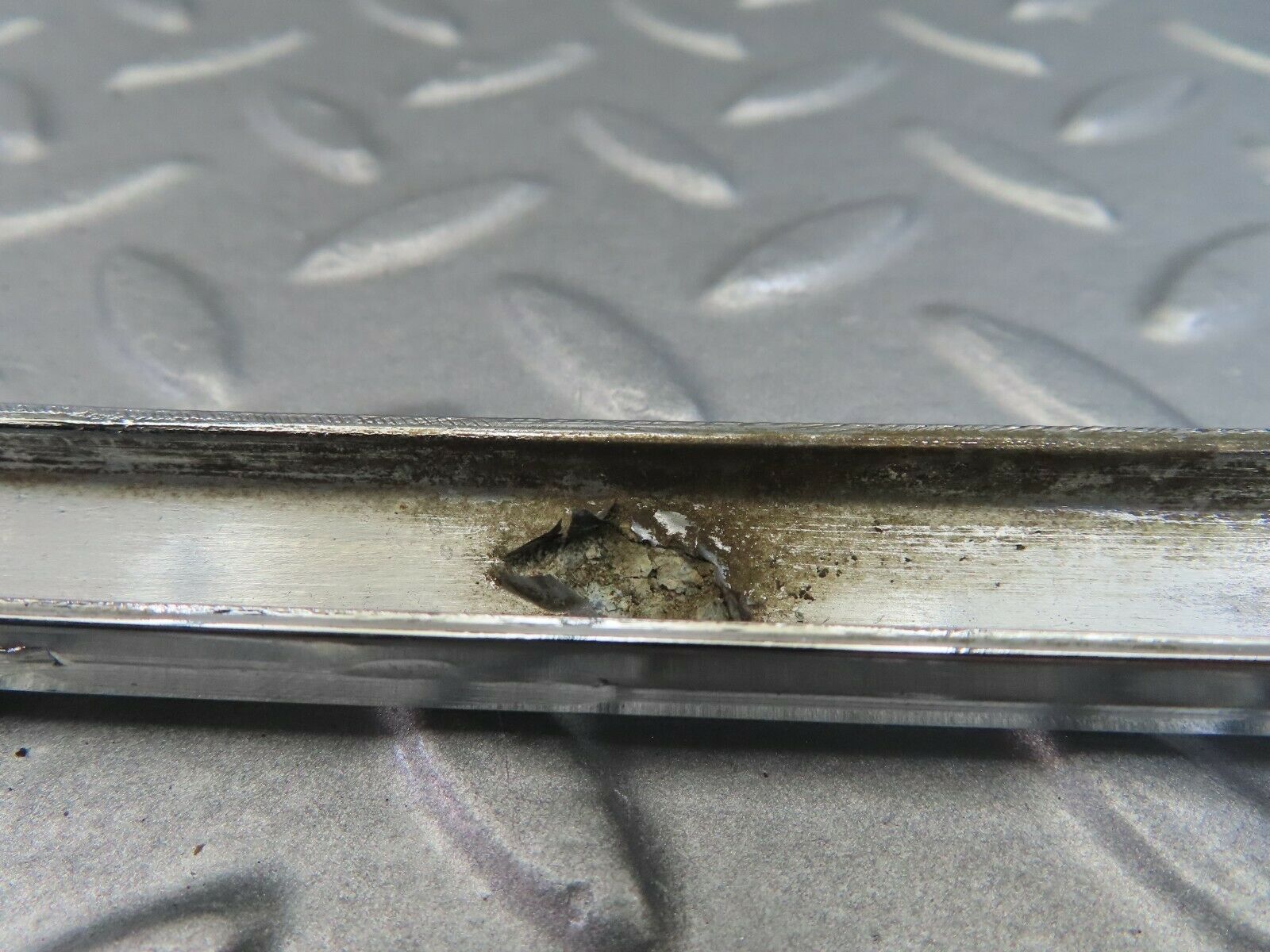 8835 Mercedes-Benz W108 Tail Light Chrome Frame Right 1088260259