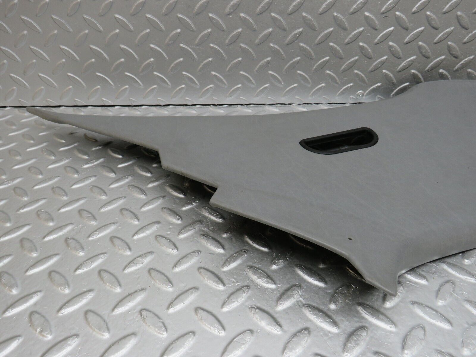 35961 Mercedes-Benz W126 420SE C Pillar Cover Panel Left Side Grey 1266950344